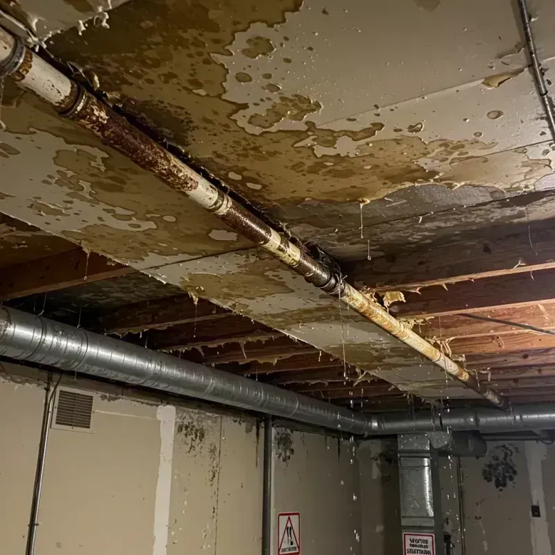 Ceiling Water Damage Repair in Glasgow Village, MO