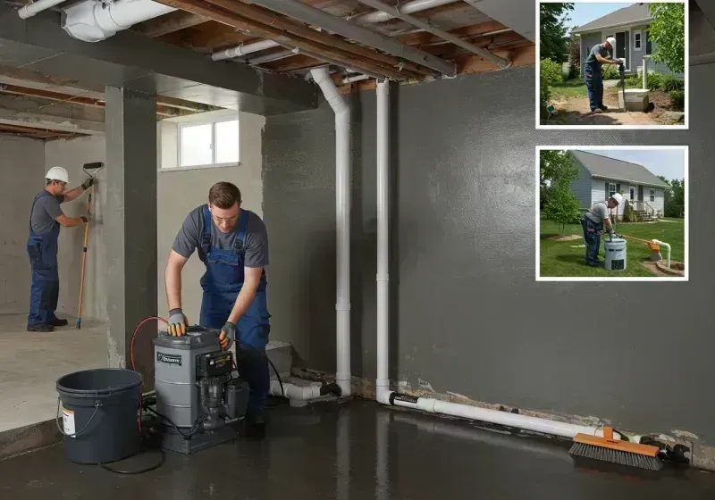 Basement Waterproofing and Flood Prevention process in Glasgow Village, MO